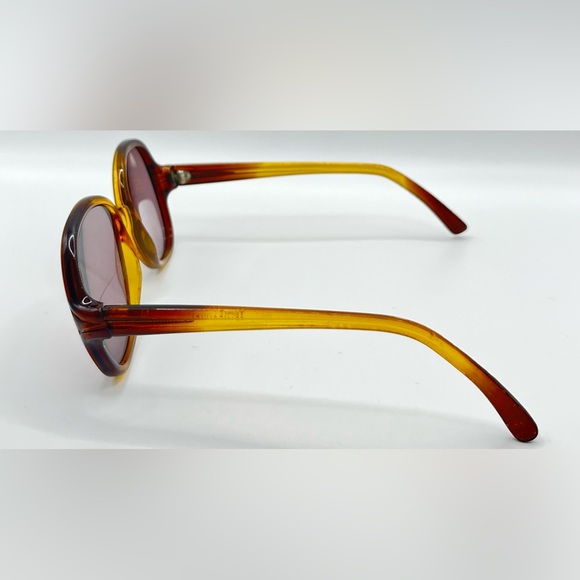 Vintage Viennaline Brown Oval Sunglasses Frames Only - Picture 5 of 8